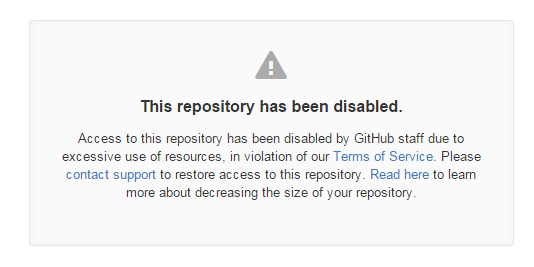 repository_disable